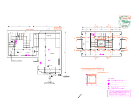 Plan d'un ascenseur FAIN (2)